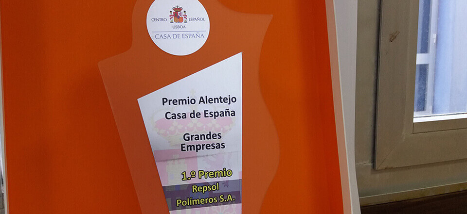 A Repsol Polímeros, foi reconhecida nos “Prémios Excelência Empresas do Alentejo”